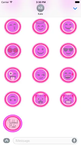 Game screenshot Tickled Pink! (Pinktastic Emoji Stickers) hack
