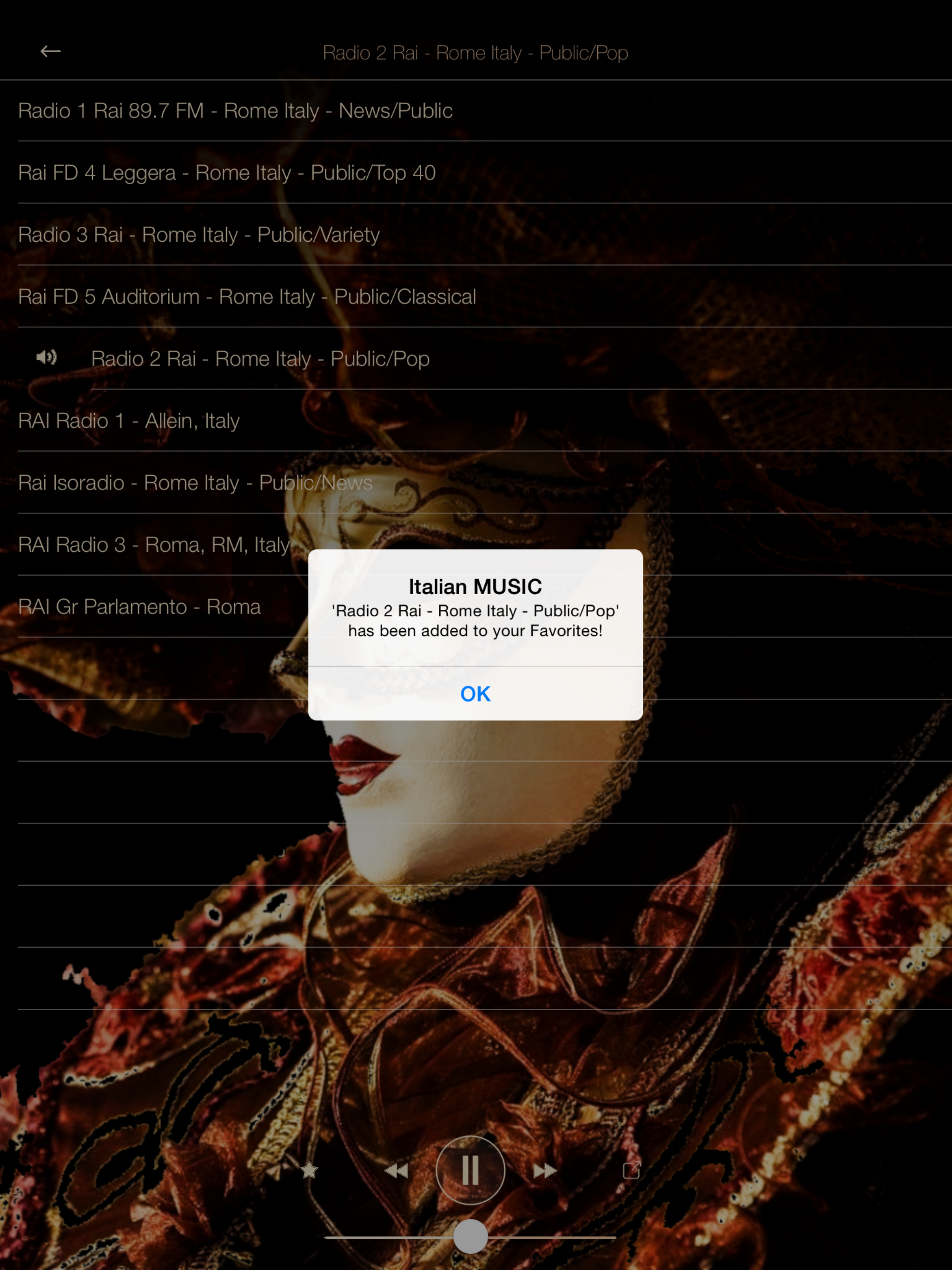 Italian Music Radio ONLINE da Roma screenshot 7