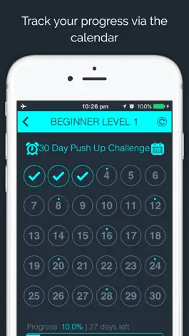 Game screenshot 30 Day - Push Up Challenge apk