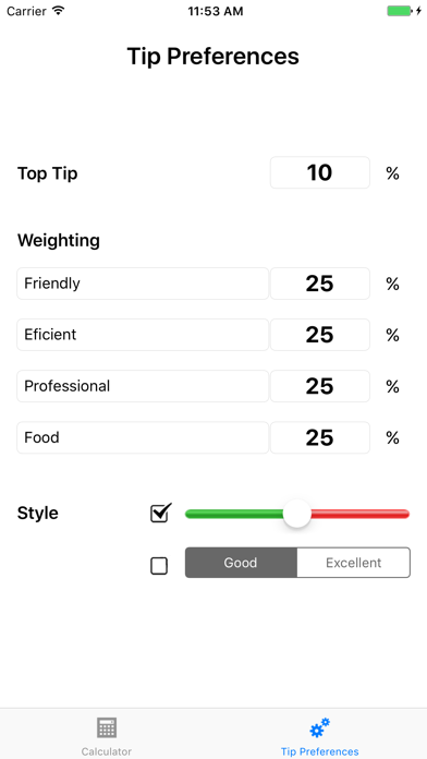 App screenshot