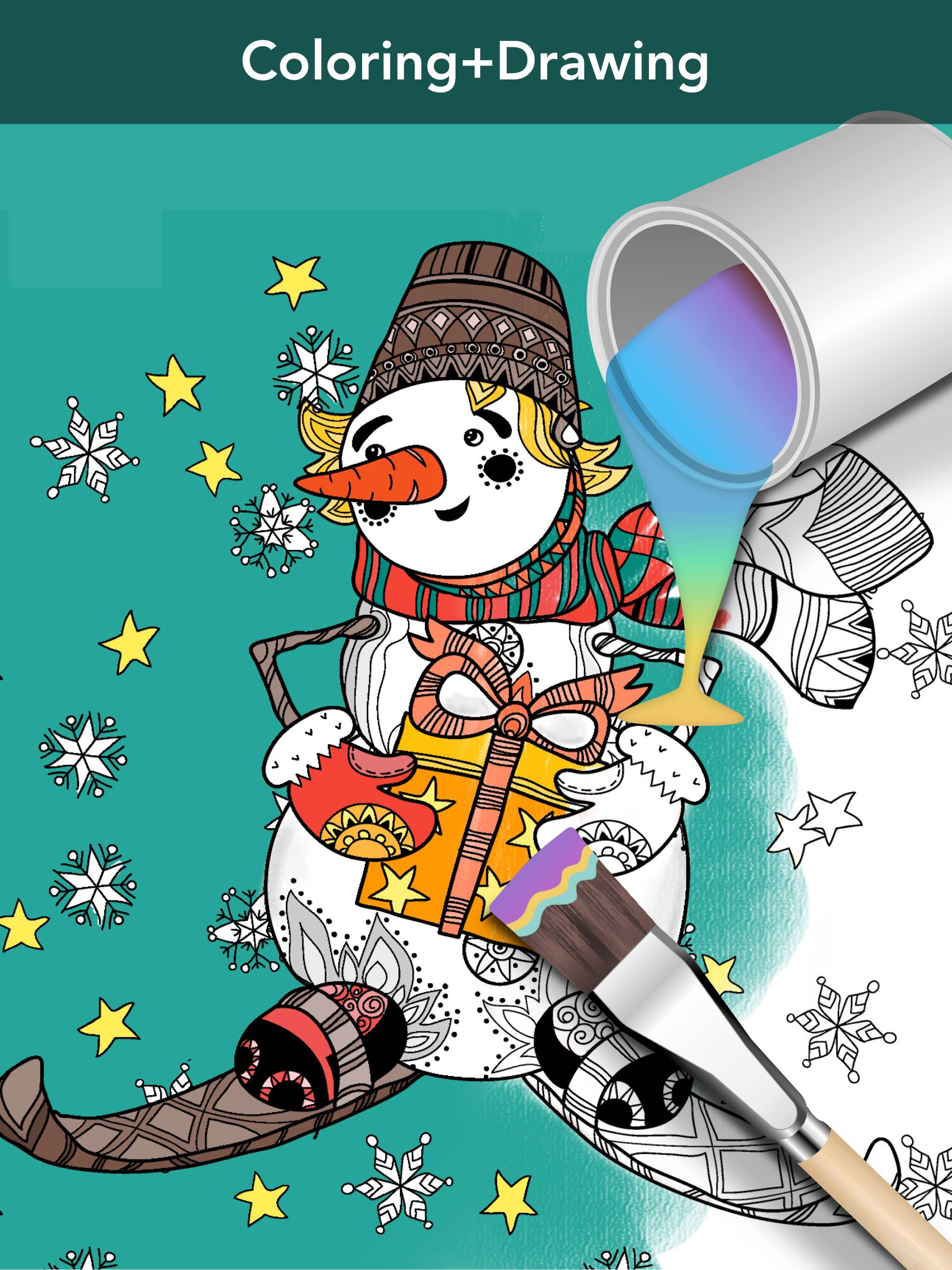 Coloring Book for Christmas screenshot 7