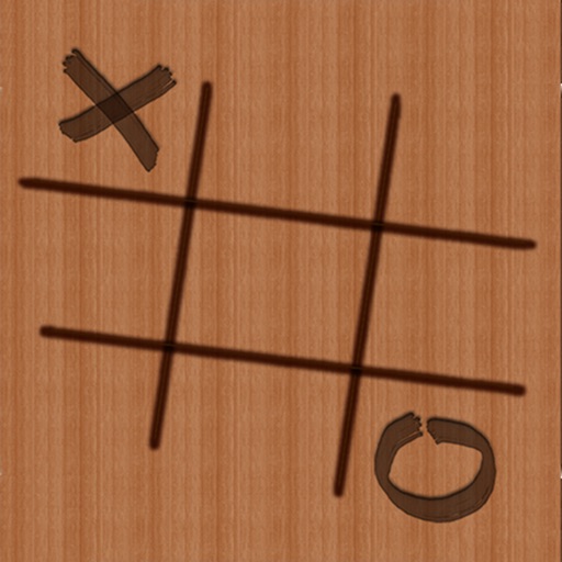 Tic-Tac-Toe Wood iOS App