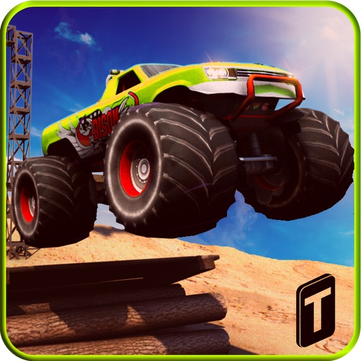 Monster Truck Rider 3D Icon