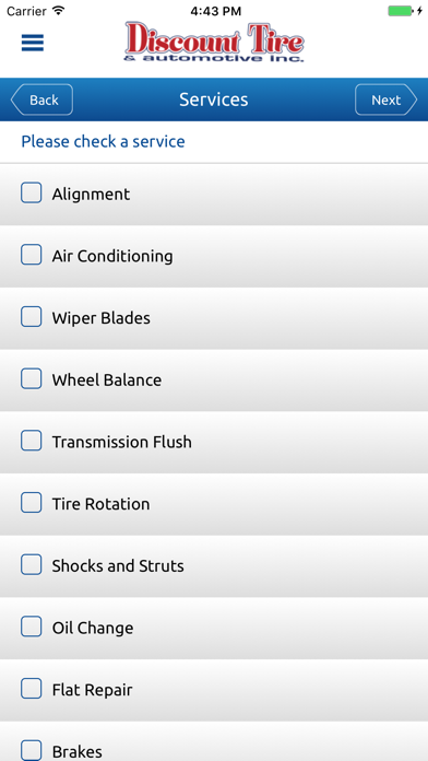 Discount Tire & Automotive Inc screenshot