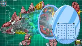 Game screenshot Steel Dino Toy:Mechanic Ankylosaurus-2 player game apk