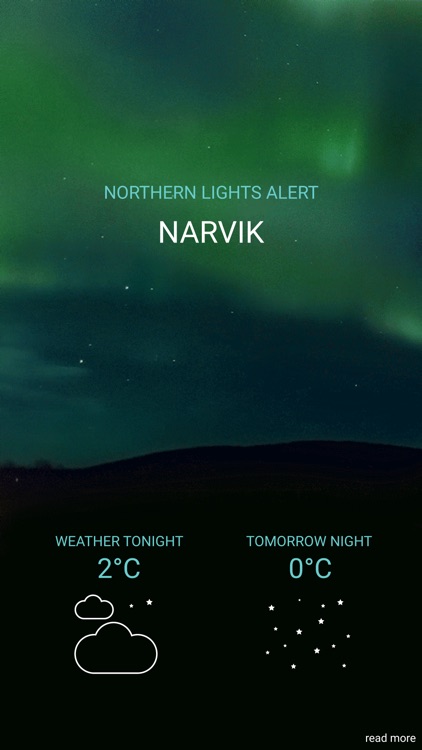 Northern Lights Alert Narvik