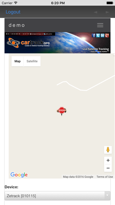 Screenshot #1 pour Car GPS Track