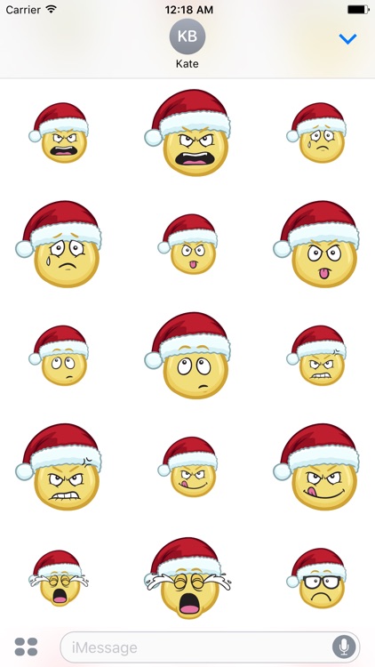 Merry Christmas Emojis - Christmas Stickers screenshot-4