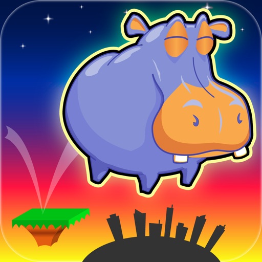 Bouncy World of Hippo Icon