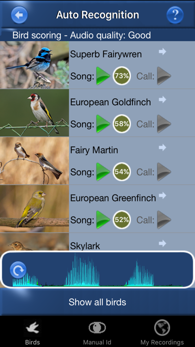 Bird Song Id Australia - Automatic Recognitionのおすすめ画像1