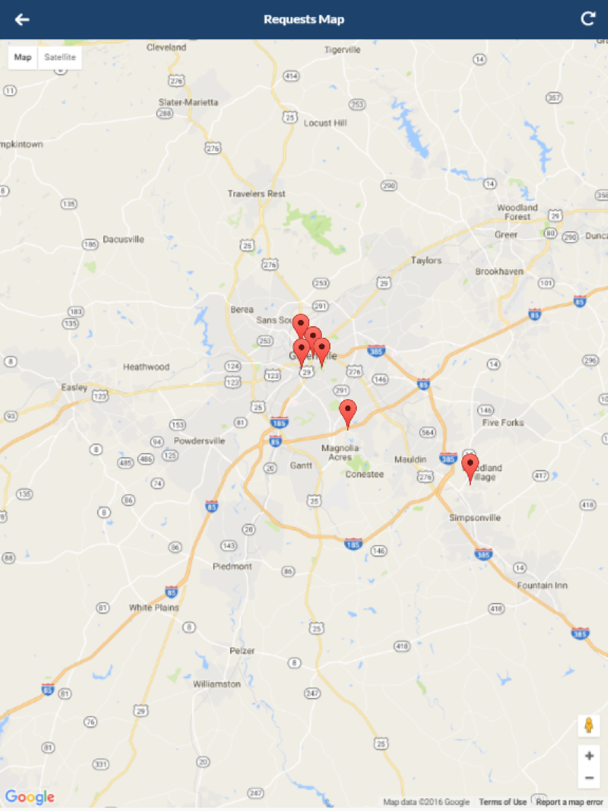 Greenville County Mobile 311