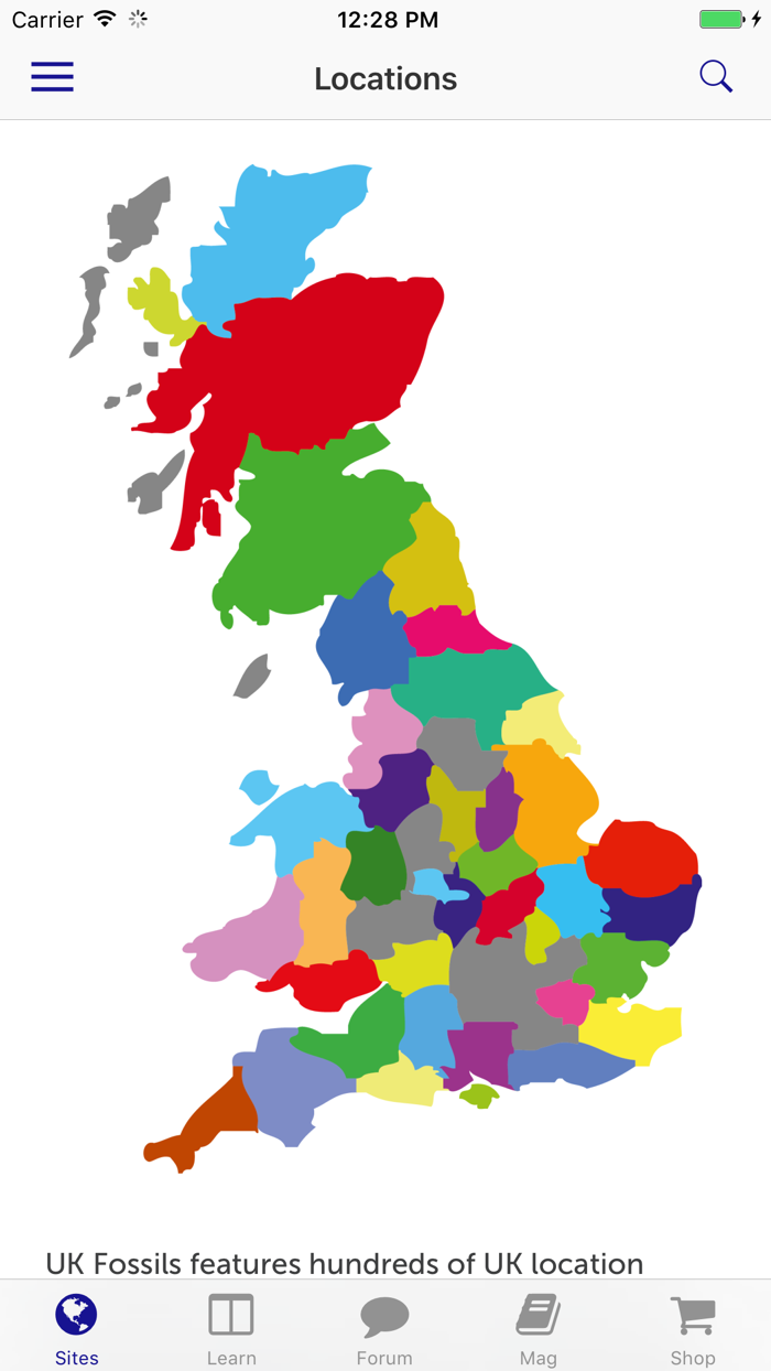 UK Fossils - Location Guides