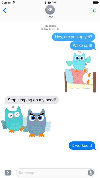 Owl World Stickers screenshot-4