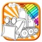 Truck Simulator Driver Drawing Coloring Book Game