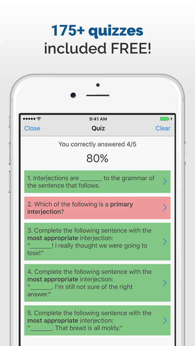 Screenshot #2 pour Complete English Grammar Rules