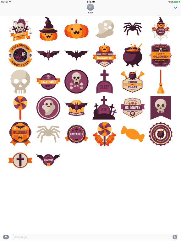 Screenshot #5 pour Spooki - Halloween Stickers