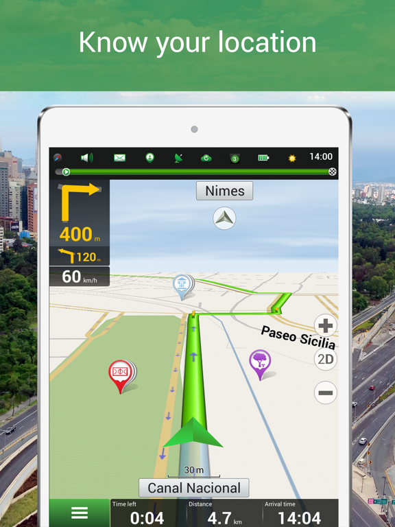 Screenshot #4 pour Navitel Navigator Mexico - navegación GPS, mapas