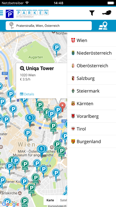 Screenshot #2 pour Parken in Wien
