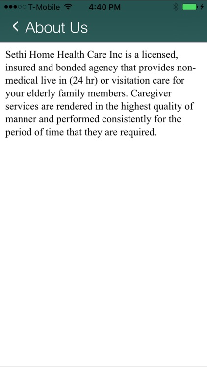 Sethi Home Care Services Inc.