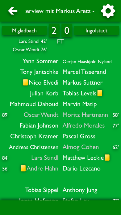 Screenshot #3 pour ATN- Alle Nachrichten für Borussia Mönchengladbach