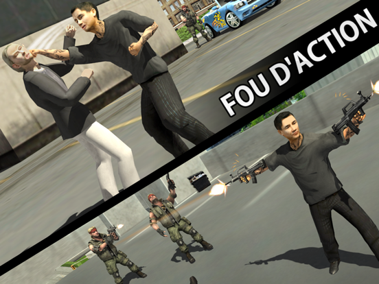 Screenshot #4 pour Crime de rue Ville simulateur 3D: Auto Chasse Jeu