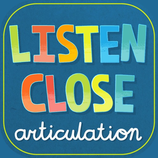 Listen Close Articulation for Speech Therapy iOS App