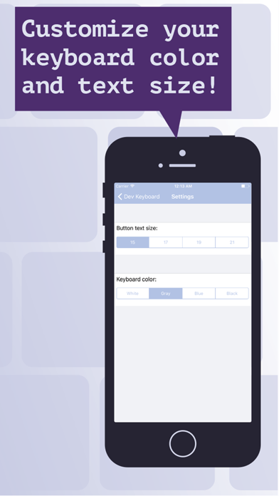 Screenshot #2 pour Dev Keyboard