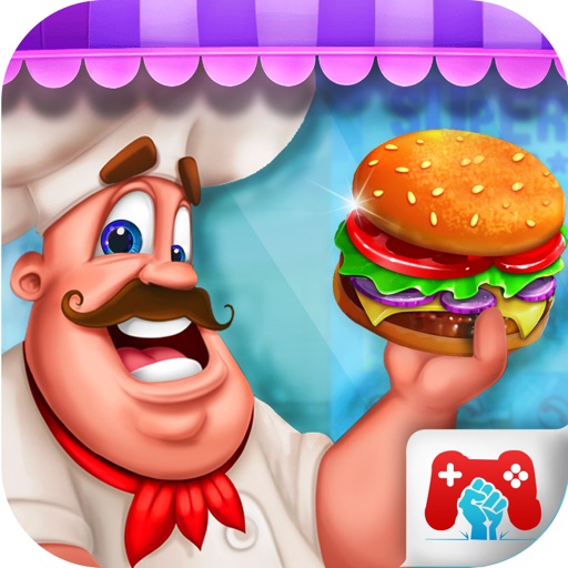 Street Food Maker For Kids Icon