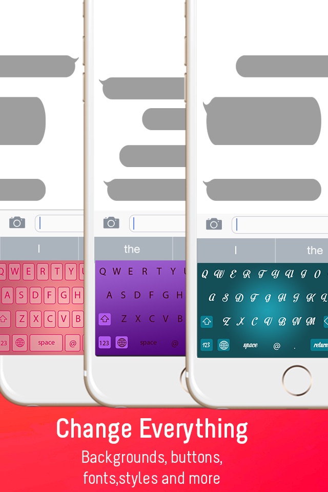 iKey Color Keyboard Free - Custom Keyboard Designs Themes screenshot 2