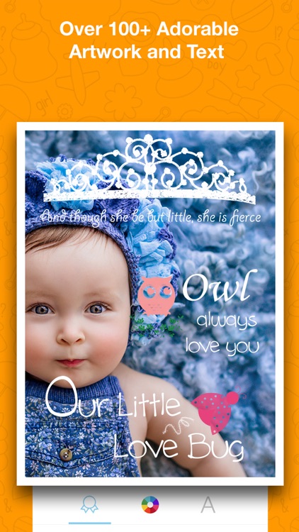 Baby Photo Editor- Baby Stickers for Tiny Memories screenshot-4