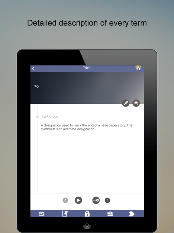 Screenshot #6 pour Journalism Dictionary Guide