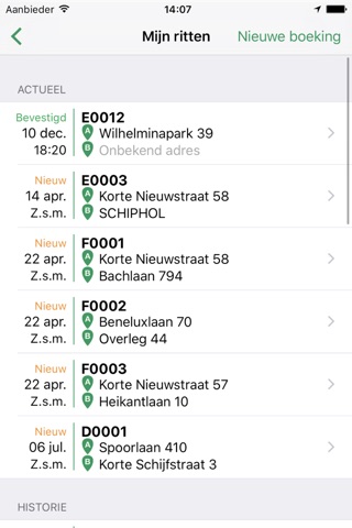 Stationtaxi screenshot 2