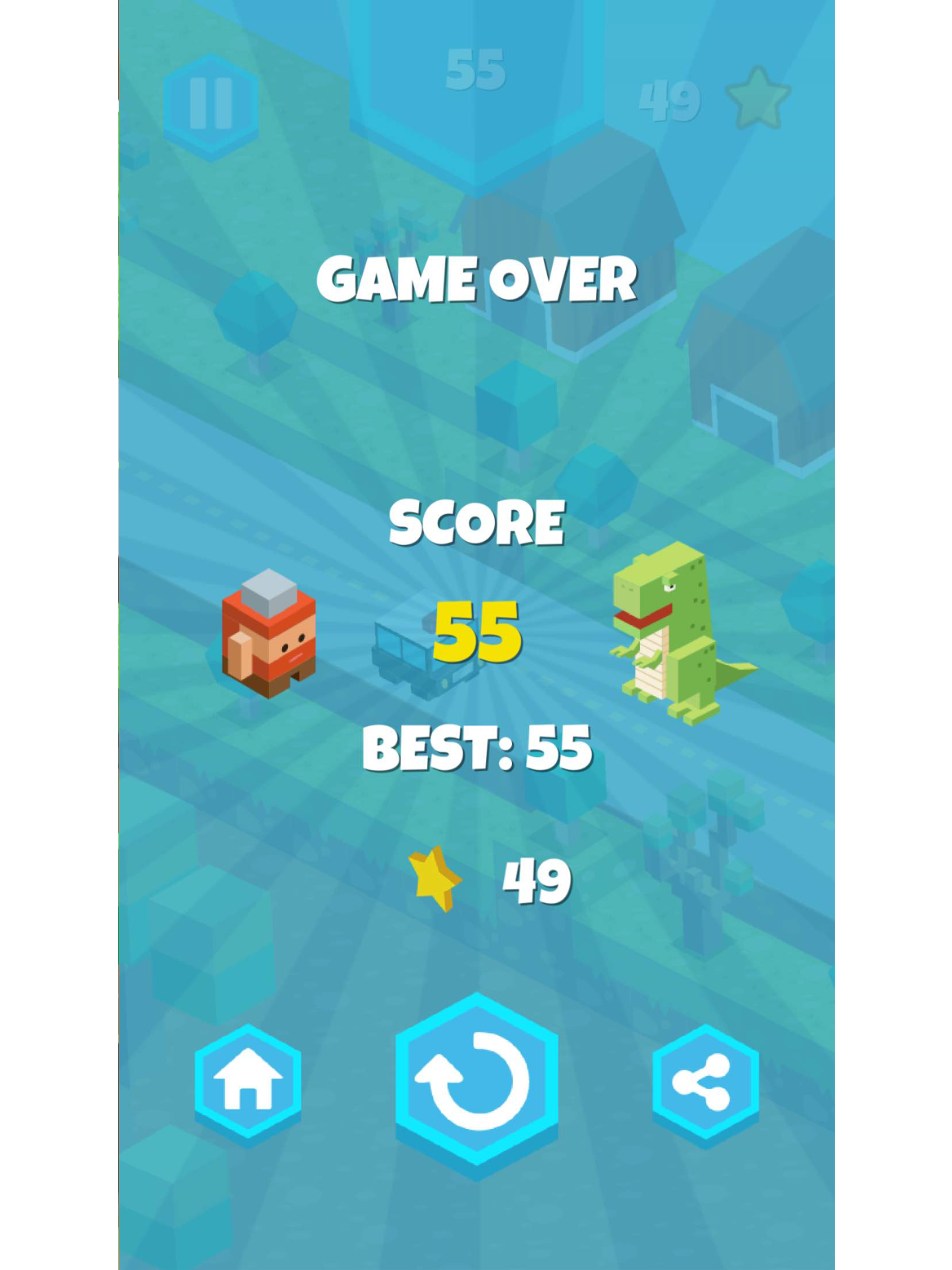 Blocky Sprint screenshot 8