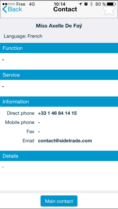Sidetrade Mobile screenshot