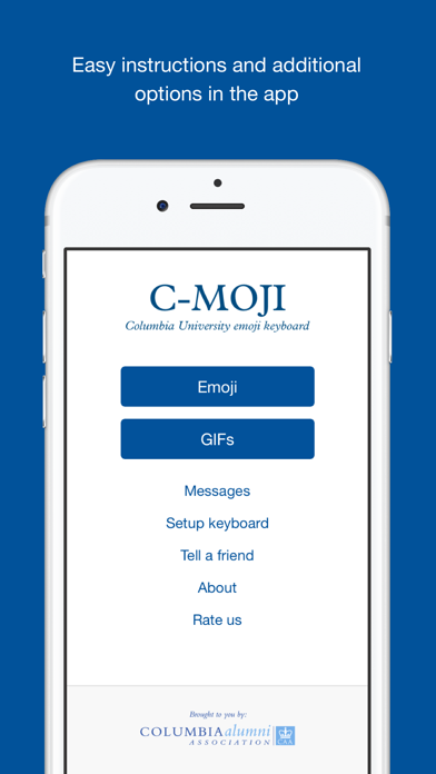How to cancel & delete C-moji by Columbia University from iphone & ipad 3