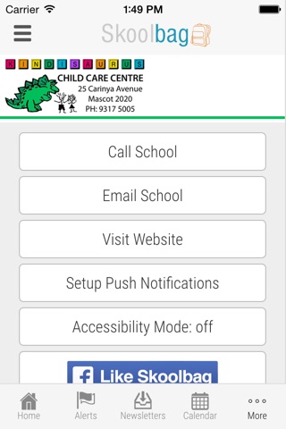 Kindisaurus Child Care Centre - Skoolbag screenshot 4