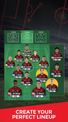 Game screenshot AC MILAN FANTASY MANAGER 18 mod apk