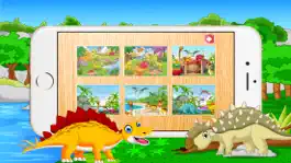 Game screenshot Dinosaur Jigsaw Puzzle Toddler Kids Dino Game Free hack