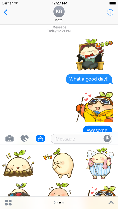 Screenshot #1 pour Mandora Sticker Vol. 1