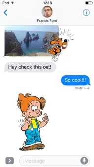 Boule et Bill Stickers iphone bilder 0