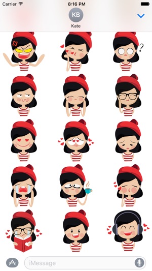 Cute Girl: Sticker Effects(圖3)-速報App