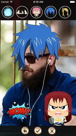 Game screenshot Fairy Anime Stickers (Manga Camera) mod apk