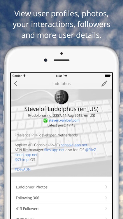 Chimp - App.Net client, Microblog, Private Message screenshot-2