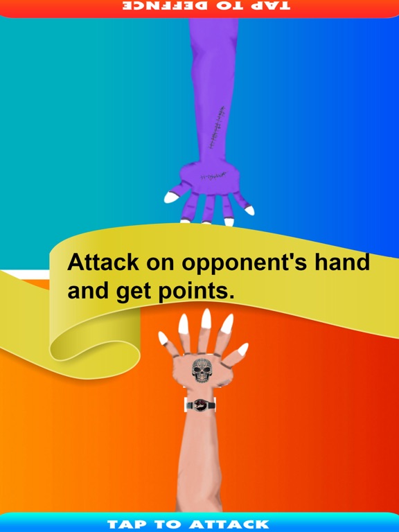 Slap With Red Hands iPad screenshot 4 - Entertainment app