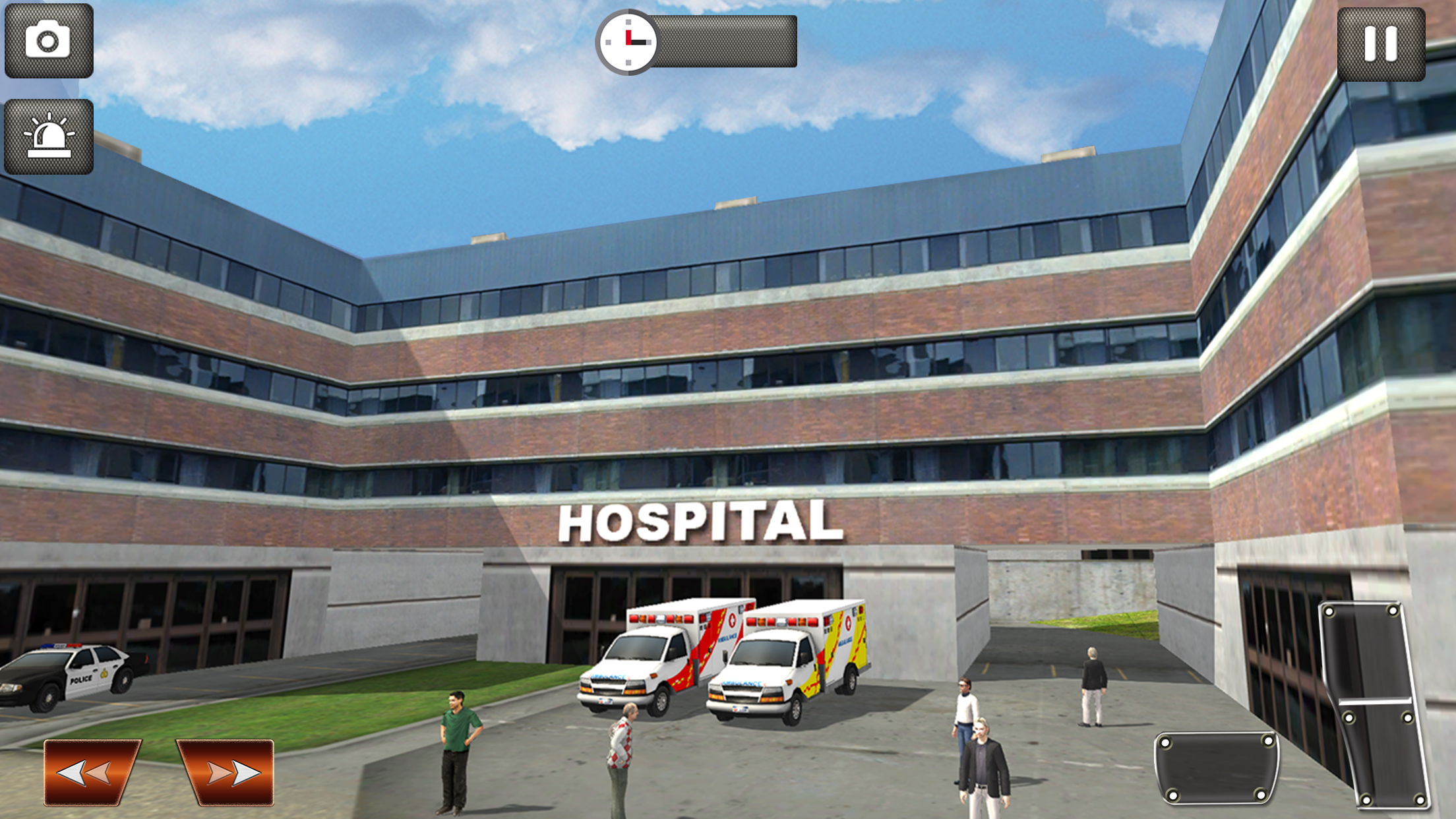 Ambulance Games Driving Sim 3D screenshot 3