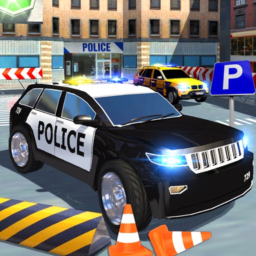 Extreme Police Car Parking 3D icon