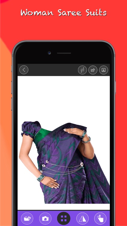 Women Saree Photo Suits screenshot-3
