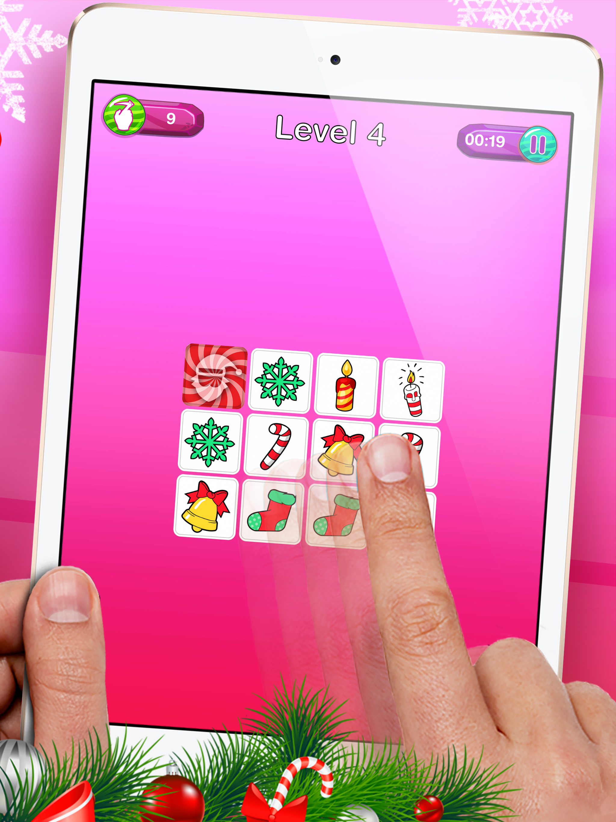 Christmas Memory Cards – Xmas Matching Games Free