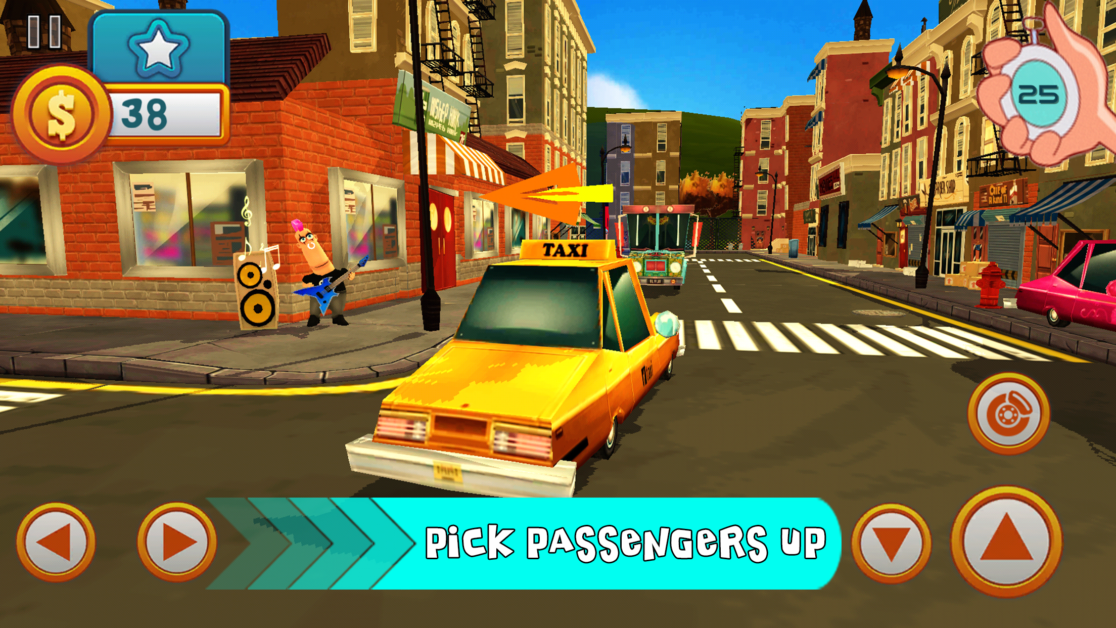Taxi Driver 3D City