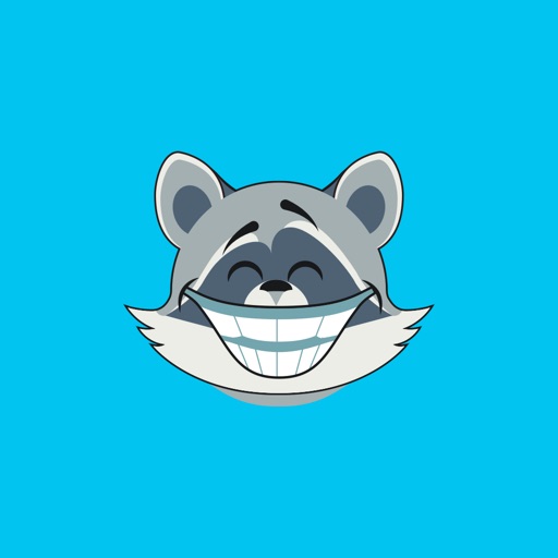 Raccoon - Stickers for iMessage icon